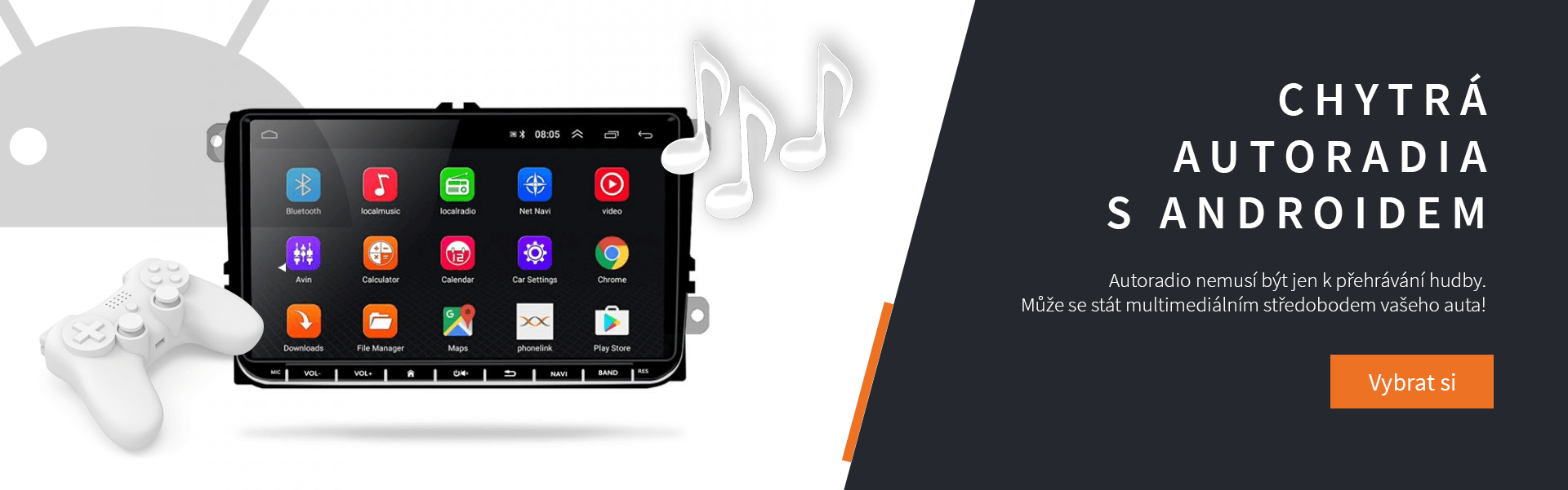 Android autorádia